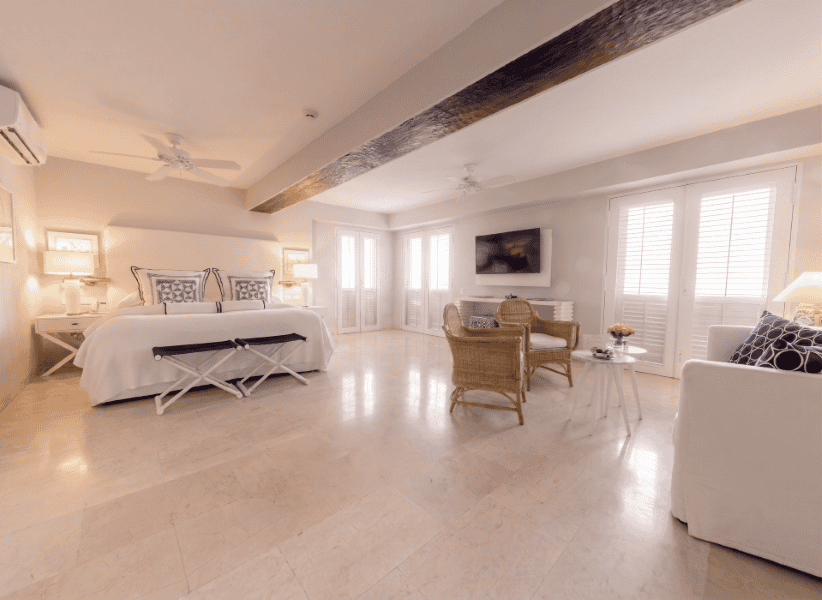 Suite en Casa La Merced, alojamiento de lujo en Mustique.